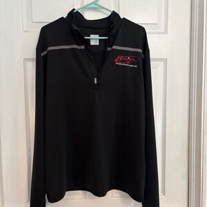 Callaway Men’s Golf Weather Series  1/4 Zip  Black Outdoor Pullover, Size Medium